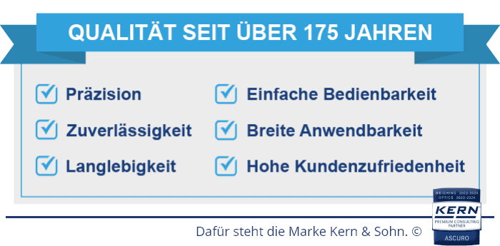 Infografik "Qualität seit über 175 Jahren"